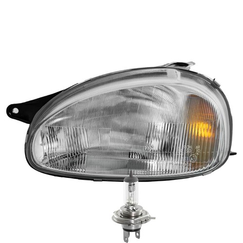 Faro alogeno sinistro per opel - faro,